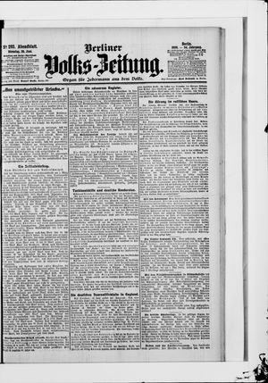 Berliner Volkszeitung vom 26.06.1906