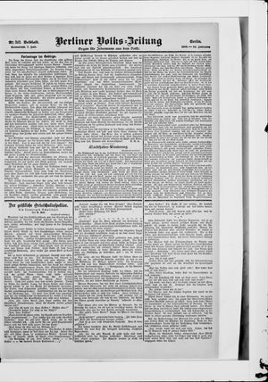 Berliner Volkszeitung vom 07.07.1906