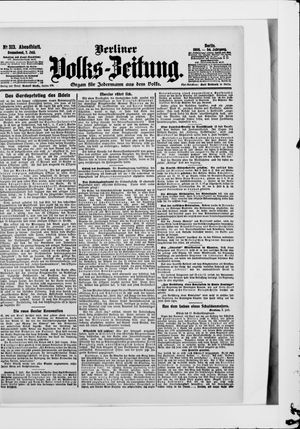 Berliner Volkszeitung vom 07.07.1906