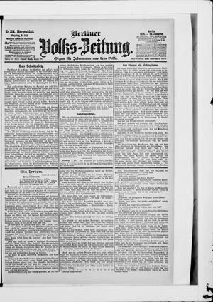 Berliner Volkszeitung vom 08.07.1906