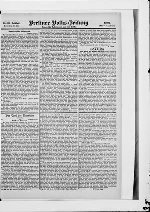 Berliner Volkszeitung vom 12.07.1906