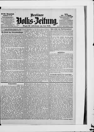 Berliner Volkszeitung vom 14.07.1906