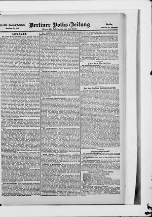 Berliner Volkszeitung vom 15.07.1906