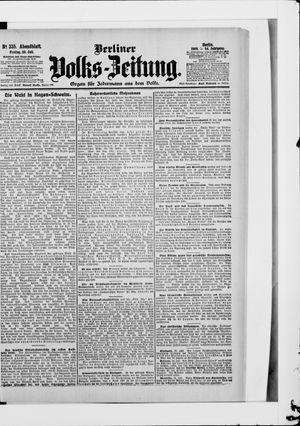 Berliner Volkszeitung vom 20.07.1906
