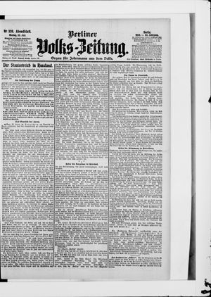 Berliner Volkszeitung vom 23.07.1906