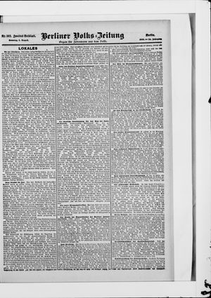 Berliner Volkszeitung vom 05.08.1906