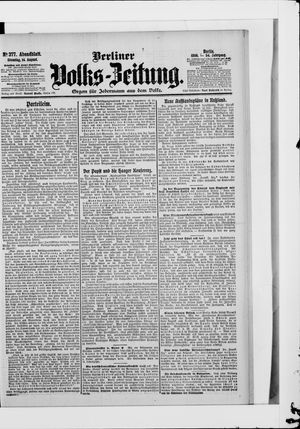 Berliner Volkszeitung vom 14.08.1906