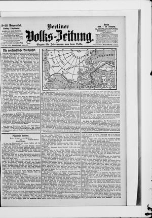Berliner Volkszeitung vom 07.09.1906