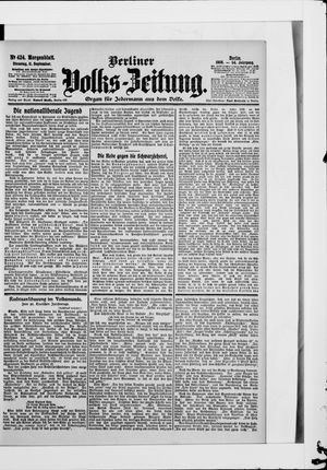 Berliner Volkszeitung vom 11.09.1906