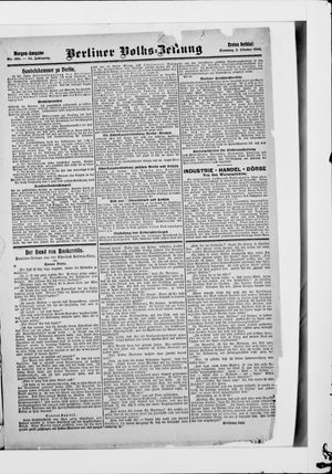 Berliner Volkszeitung on Oct 2, 1906
