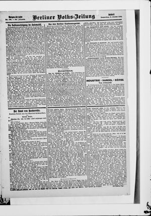 Berliner Volkszeitung vom 11.10.1906