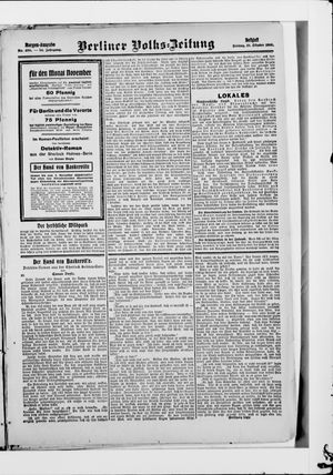 Berliner Volkszeitung vom 19.10.1906