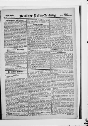 Berliner Volkszeitung vom 02.11.1906