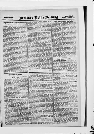 Berliner Volkszeitung vom 04.11.1906