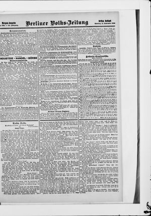 Berliner Volkszeitung vom 11.11.1906