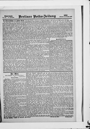Berliner Volkszeitung vom 14.11.1906