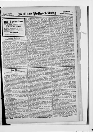 Berliner Volkszeitung vom 21.11.1906