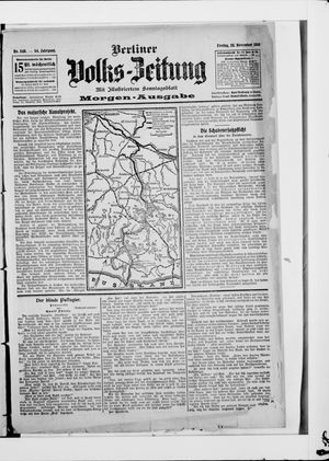 Berliner Volkszeitung vom 23.11.1906
