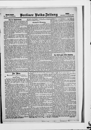 Berliner Volks-Zeitung on Nov 24, 1906