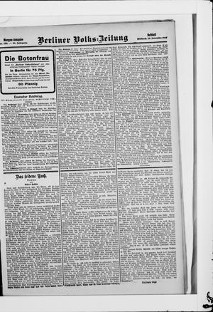 Berliner Volkszeitung vom 28.11.1906
