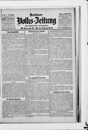 Berliner Volkszeitung vom 03.12.1906