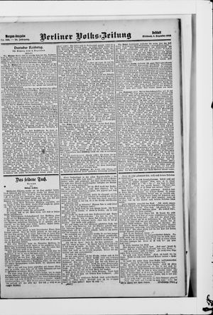 Berliner Volkszeitung on Dec 5, 1906