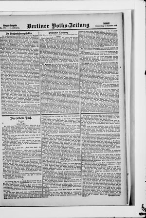 Berliner Volkszeitung vom 06.12.1906
