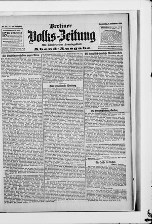 Berliner Volkszeitung vom 06.12.1906