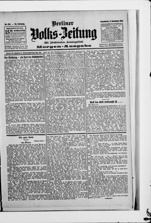Berliner Volkszeitung vom 08.12.1906