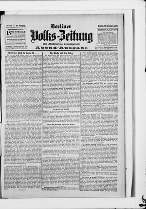 Berliner Volkszeitung vom 10.12.1906