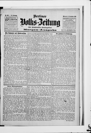Berliner Volkszeitung vom 12.12.1906