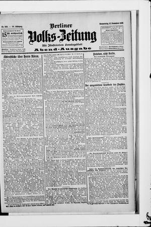 Berliner Volkszeitung vom 13.12.1906