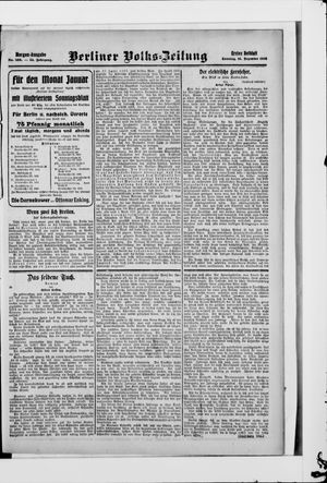 Berliner Volkszeitung vom 16.12.1906