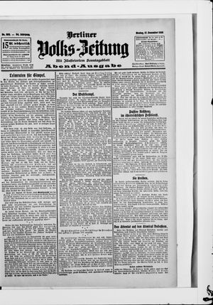 Berliner Volkszeitung vom 17.12.1906