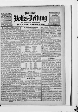 Berliner Volkszeitung vom 19.12.1906