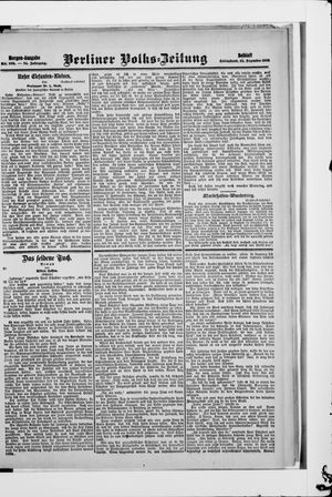 Berliner Volkszeitung vom 22.12.1906