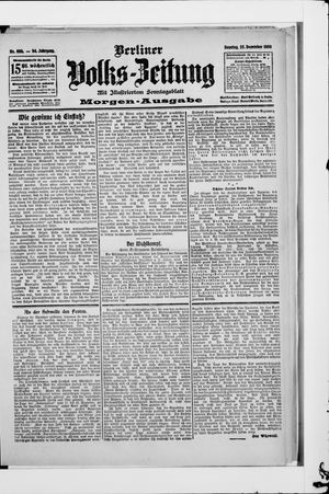 Berliner Volkszeitung vom 23.12.1906