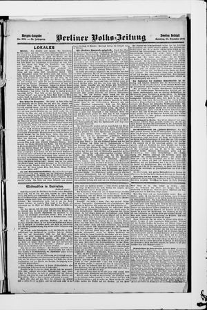 Berliner Volkszeitung vom 23.12.1906