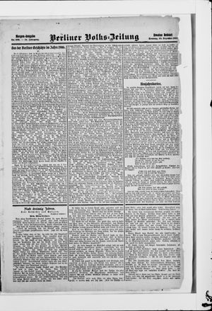 Berliner Volkszeitung on Dec 30, 1906