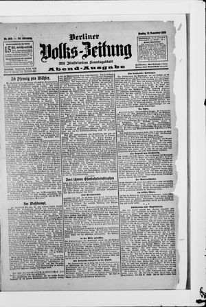 Berliner Volkszeitung vom 31.12.1906