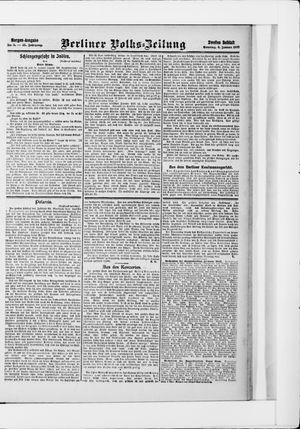 Berliner Volkszeitung vom 06.01.1907