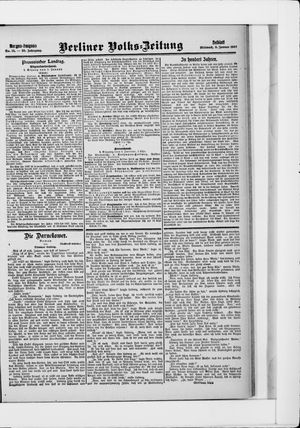 Berliner Volkszeitung on Jan 9, 1907