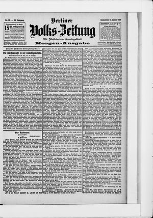 Berliner Volkszeitung vom 12.01.1907