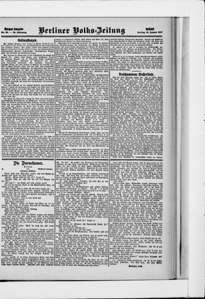 Berliner Volkszeitung vom 18.01.1907