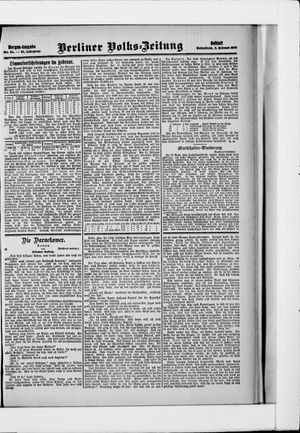Berliner Volkszeitung vom 02.02.1907