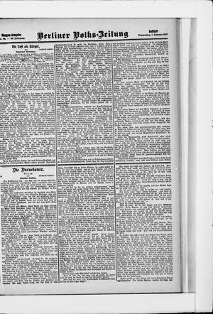 Berliner Volkszeitung vom 07.02.1907