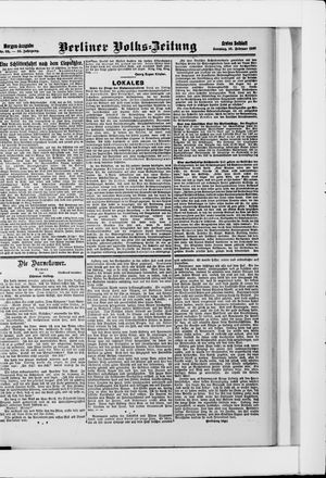 Berliner Volkszeitung vom 10.02.1907