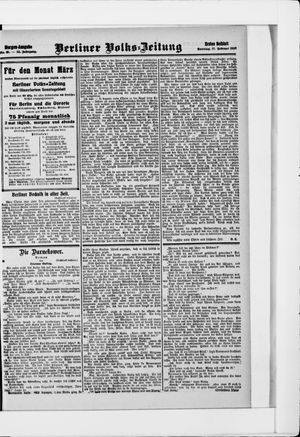 Berliner Volkszeitung on Feb 17, 1907