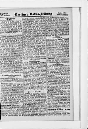 Berliner Volkszeitung vom 17.02.1907