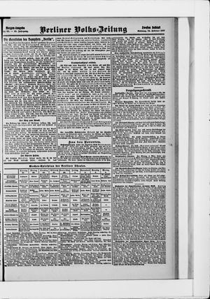 Berliner Volkszeitung on Feb 24, 1907